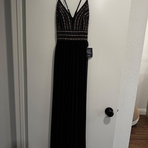 Lulus Black Beaded Maxi Dress – XS – NWT - Picture 4 of 10